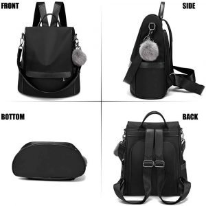 secure backpack handbag