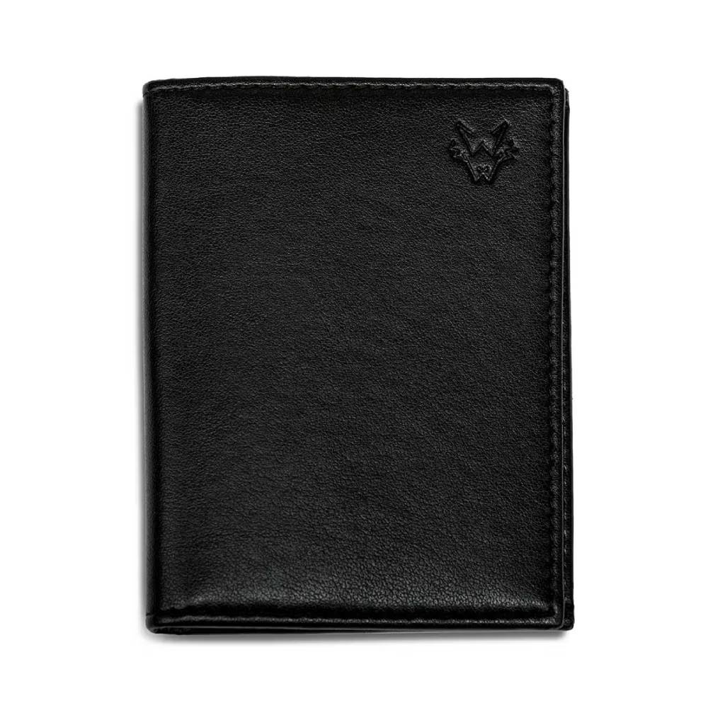 RFID Wallet Bifold 6 Card Holder in Black - Anti Theft Bags